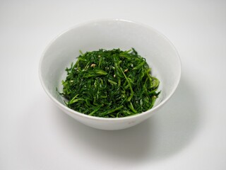 한국음식 참 나물, 요리, 식사