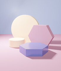 3d render of a box