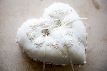 ウエディングの指輪交換の結婚指輪
