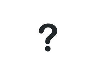 Question Icon Vector flat design style