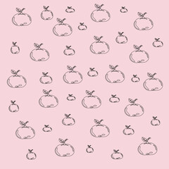 pink apple background