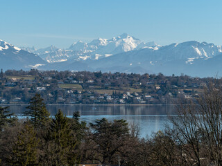 LE Mont-Blanc depuis Chamb&eacute;sy