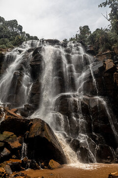 Waterfall in Udzungwa national Park, Tanzania, Africa