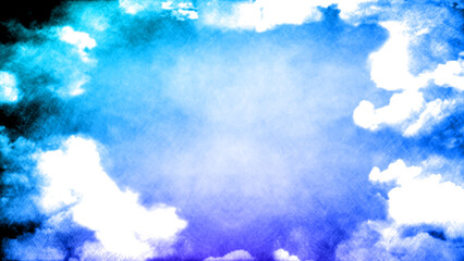 幻想的で重厚的な紙　水彩　壁紙　カラフル　重み　渋い　絵具