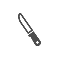 Knife, vector construction and repair tool icon