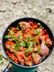 chicken with vegetables