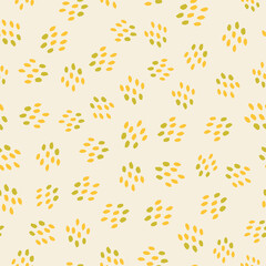 Abstract seamless pattern. Simple geometric shape. Monochrome vector illustration for printing, decoration, textile, branding design