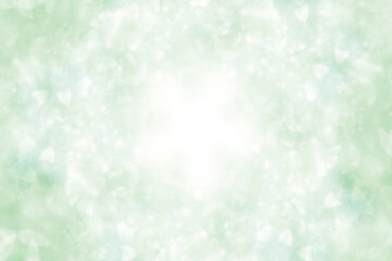 背景 テクスチャ キラキラ 水彩 フレーム 緑 黄緑 グリーン 白