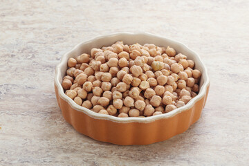 Dry Chickpea beans for cooking