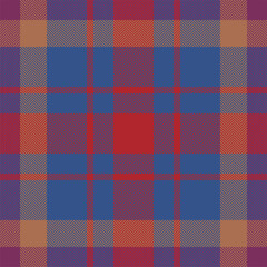 Plaid check pattern. Seamless fabric texture. Tartan textile print.