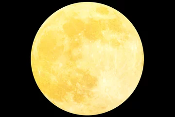 Papier Peint photo Lavable Pleine lune 背景 満月 スーパームーン 秋