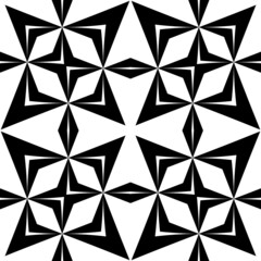 The geometric pattern with lines. Seamless background. White and Black texture. Graphic modern pattern. Simple lattice graphic design.Abstract geometric pattern with squares.Black, white and transpare