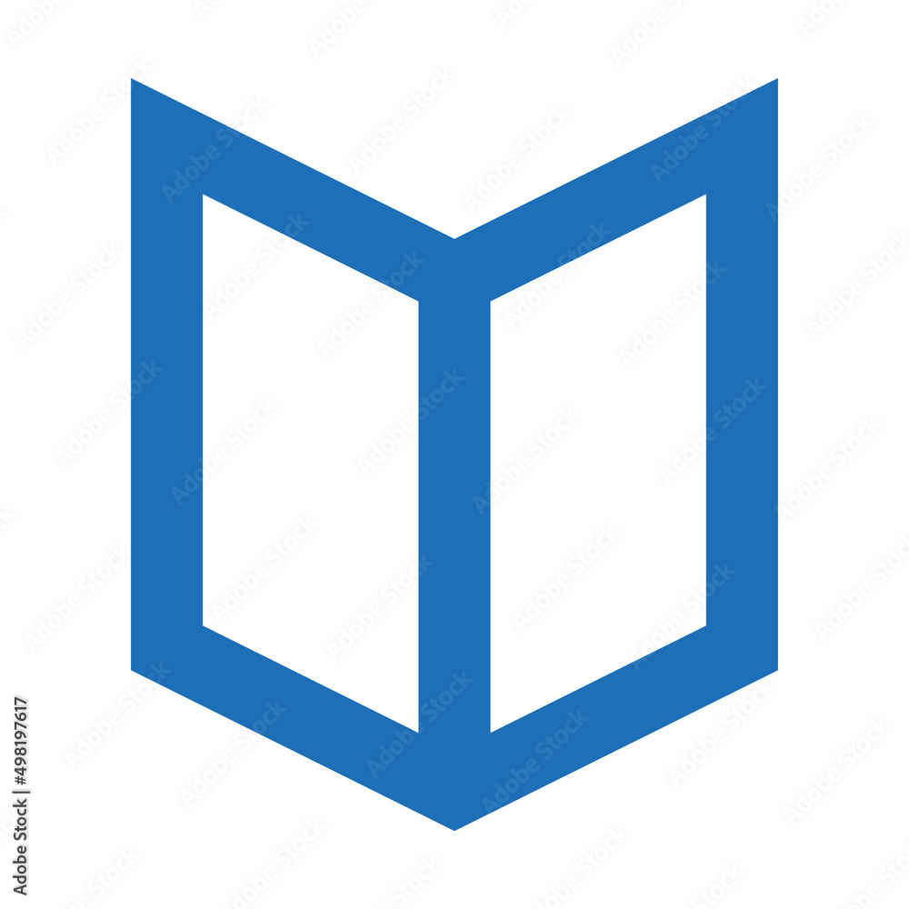 Poster ui line icon map button