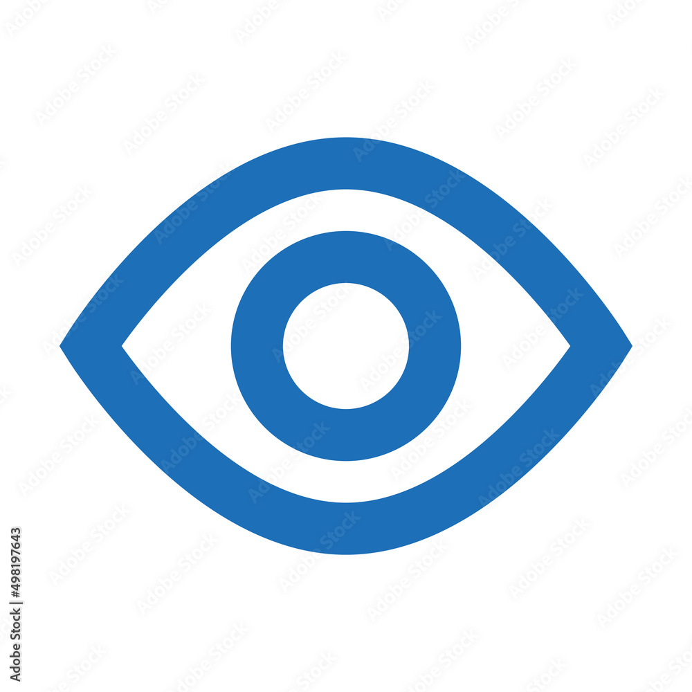 Poster ui line icon invisible button