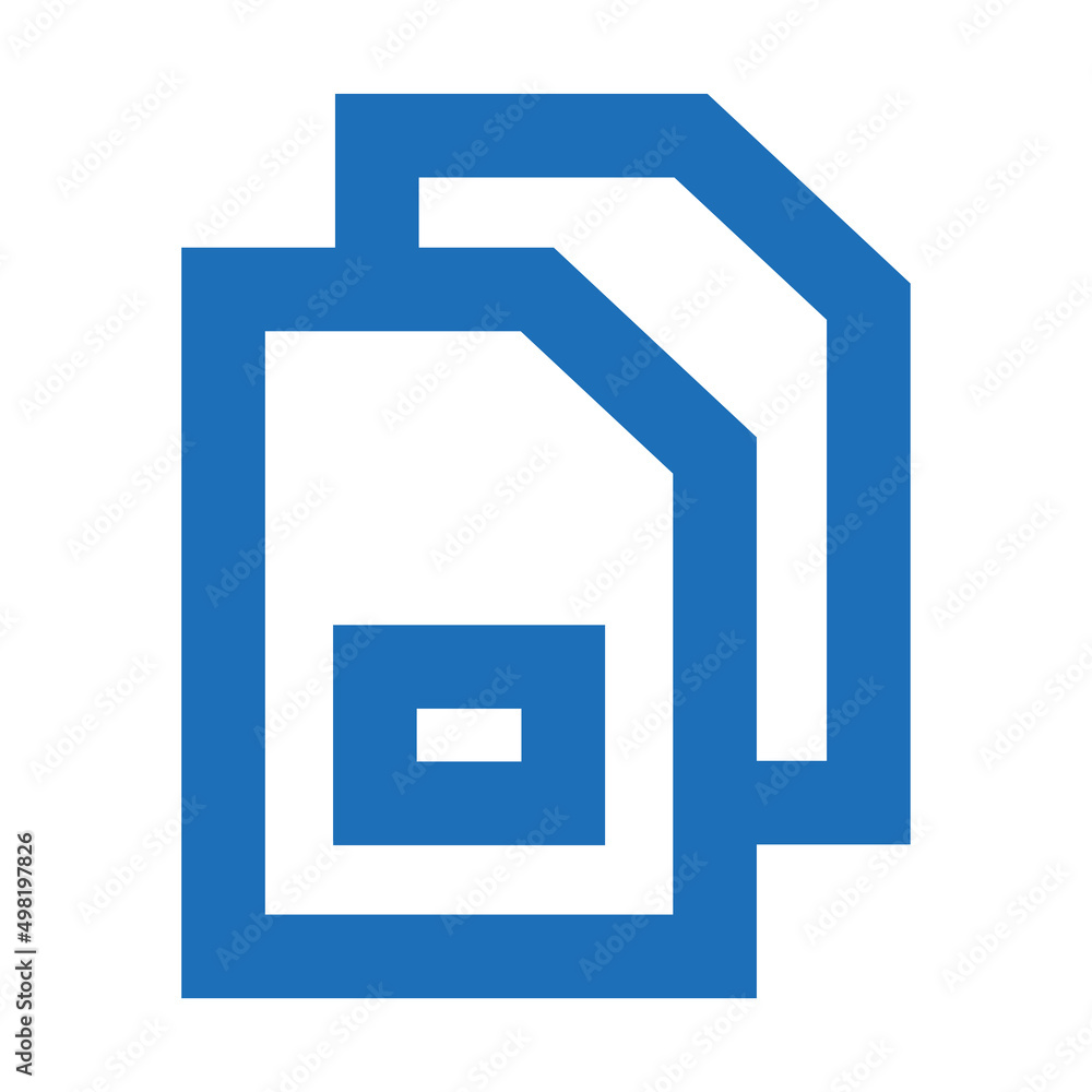 Poster ui line icon sim cards button