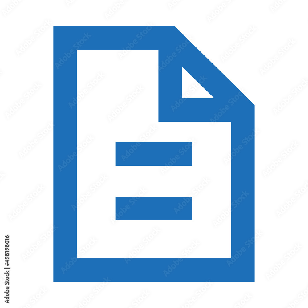 Poster ui line icon document button