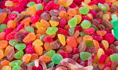 soft sweetened candies with all fruit flavors