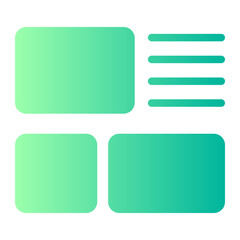 interface gradient icon