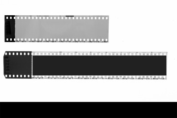 (35 mm.) film collections frame.With black space.film camera.	