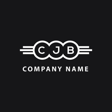 CJB letter logo design on black background. CJB creative  
 initials letter logo concept. CJB letter design