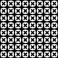 Geometric pattern memphis style background. Seamless abstract vector black and white pattern.Abstract geometric hexagonal graphic design print. Classic Art Deco seamless pattern. Abstract retro vector