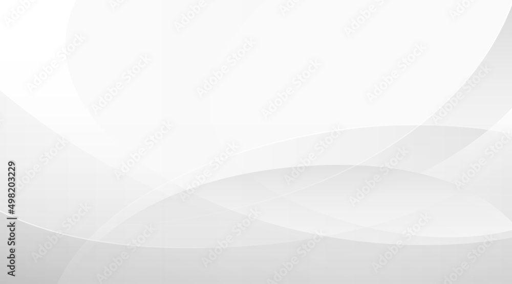 Poster abstract modern white and gray gradient curve background. smooth graphic pattern. simple curve shape