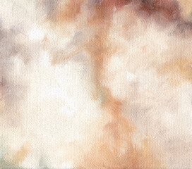 Oil paint texture. A hazy atmosphere abstract art background. Oil painting on canvas. Brushstrokes of paint.