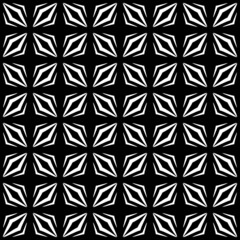 Abstract vintage geometric wallpaper pattern seamless background.Modern scandinavian style.Abstract classical background in black and white color.abstract texture, monochrome fashion design.