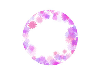 Flowers Frame Background