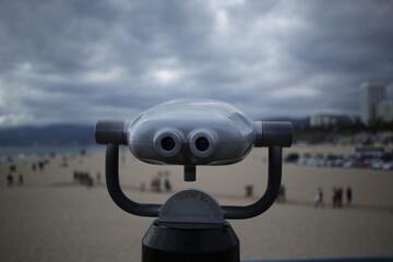 coin operated binoculars