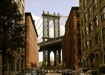 Obraz premium Brooklyn Bridge in New York