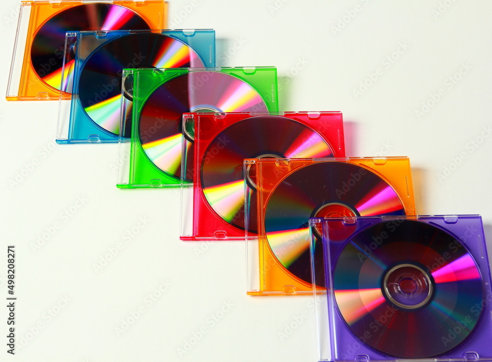 Sticker Laser discs are an old information storage device.