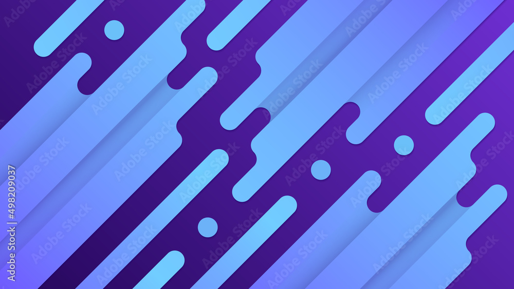 Poster abstract geometric background. dynamic shapes composition. vector illustration