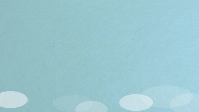 梅雨 雨 フラットアニメーション BG03_CYAN