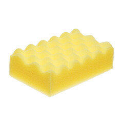 Sponge for washing dishes on a white isolated background