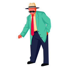 Awesome Best Graphic Flat Illustration