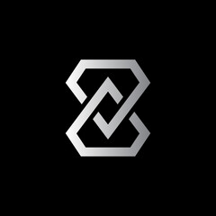 double diamond logo design