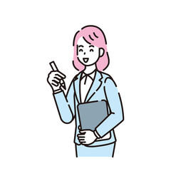 人物イラスト　線画