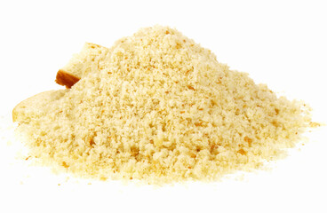 Breadcrumbs on white Background - Isolated