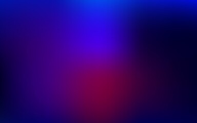 Dark purple, pink vector blur background.