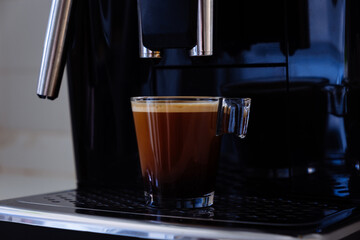 coffee maker making coffee