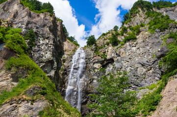 白山白川郷ホワイトロード　ふくべの大滝