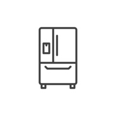 Refrigerator line icon