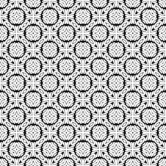 Abstract vintage geometric wallpaper pattern seamless background.Modern scandinavian style.Abstract classical background in black and white color.abstract texture, monochrome fashion design.