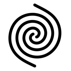 Collapsar Flat Icon Isolated On White Background