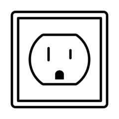 Electric Outlet Icon