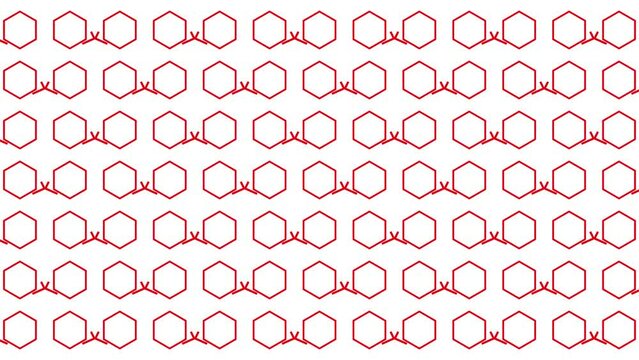 Cheker Repeat Flip Effects Polygon Pattern Background Motion Smooth
