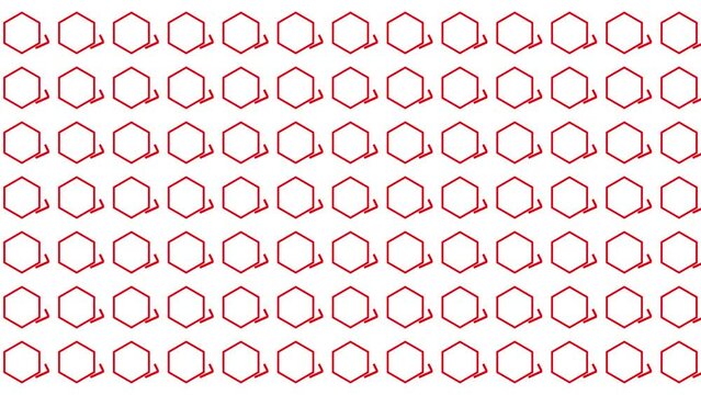 Cheker Repeat Flip Effects Polygon Pattern Background Motion Smoothing