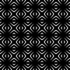 Abstract vintage geometric wallpaper pattern seamless background.Modern scandinavian style.Abstract classical background in black and white color.abstract texture, monochrome fashion design.
