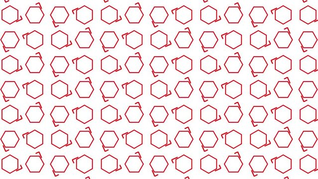 Cheker Ccw Polygon Effects Polygon Pattern Background Motion Smooth
